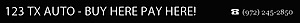 123 Tx Auto - Buy Here Pay Here