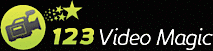 123 Video Magic's logo 123 Video Magic's Company logo