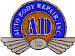 A & D Auto Body's logo A & D Auto Body's Company logo