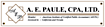 Carson Valley Accounting's Competitor - A E Paule logo