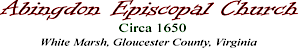Abingdon Episcopal Church's logo Abingdon Episcopal Church's Company logo