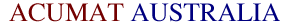 Acumat Australia's logo Acumat Australia's Company logo
