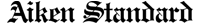 Aiken Standard's logo Aiken Standard's Company logo