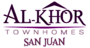 Alphaland's Competitor - Al-khor Townhomes San Juan Official logo