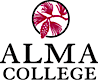 Alma College's logo Alma College's Company logo