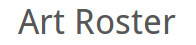 ArtRoster
