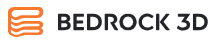 Narcofreedom's Competitor - BEDROCK 3D logo
