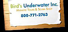 Bird's Underwater's logo Bird's Underwater's Company logo
