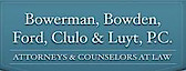 Bowerman, Bowden, Ford, Clulo & Luyt