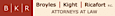 Pritzke and Davis's Competitor - Broyles Kight & Ricafort PC logo