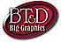 Inkovation's Competitor - BT&D Big Graphics logo