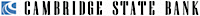 Cambridge State Bank logo