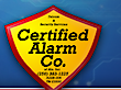 Certified Alarm's logo Certified Alarm's Company logo