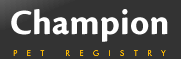 champion pet registry