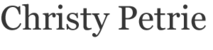 Christy Petrie's logo Christy Petrie's Company logo