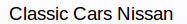 Classiccarsnissan