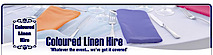 Coloured Linen Hire's logo Coloured Linen Hire's Company logo