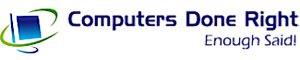 Computers Done Right's logo Computers Done Right's Company logo