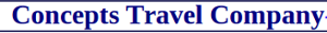 Concepts Travel Company's logo Concepts Travel Company's Company logo