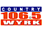 KNGT FM's Competitor - Country 106.5 WYRK logo