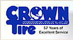 Crown Tire's logo Crown Tire's Company logo