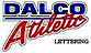 Dalco Athletic Lettering