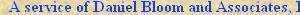 Daniel Bloom and Associates's logo Daniel Bloom and Associates's Company logo