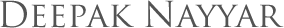 Deepak Nayyar's logo Deepak Nayyar's Company logo