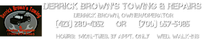 Derrick Brown's Towing & Auto Repair