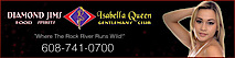 Diamond Jim's Isabella Queen's logo Diamond Jim's Isabella Queen's Company logo