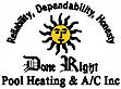 Done Right Pool Heating's logo Done Right Pool Heating's Company logo