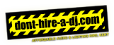 Dont Hire A Dj's logo Dont Hire A Dj's Company logo