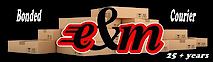 E&m Bonded Courier's logo E&m Bonded Courier's Company logo