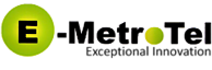 E-MetroTel's logo E-MetroTel's Company logo