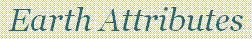 Earth Attributes