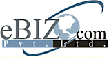 eBIZ's logo eBIZ's Company logo