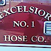 Excelsior Hose Company #1, Olyphant's logo Excelsior Hose Company #1, Olyphant's Company logo