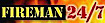 CTI's Competitor - Fireman 24/7 logo