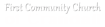 First United Methodist Church Joshua's Competitor - First Community Church Of Crandall logo