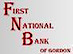 First National Bank of Gordon