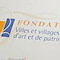 Fondation Villes Et Villages D'art Et De Patrimoine (Vvap)