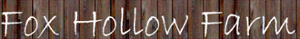 Fox Hollow Farm's logo Fox Hollow Farm's Company logo