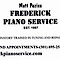 Frederick Piano Service