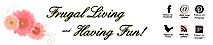 Frugal Living And Having Fun