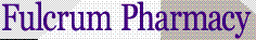 Fulcrum Pharmacy's logo Fulcrum Pharmacy's Company logo