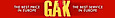 Andertons Music's Competitor - Gak.co.uk logo