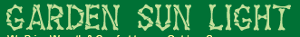 Garden Sun Light's logo Garden Sun Light's Company logo
