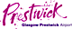 Edinburgh Airport's Competitor - Glasgow Prestwick  Airport logo