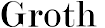 C. Mondavi & Family's Competitor - Groth Vineyards logo