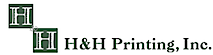 H And H Printing's logo H And H Printing's Company logo